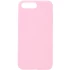 Чохол з закритим низом Silicone Case на Apple iPhone 7 plus / 8 plus – Рожевий / Light pink. Фото 1 з 1