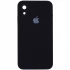 Чохол Silicone Case Square з захистом камери на Apple iPhone XR (6.1") – Чорний / Black. Фото 1 з 3
