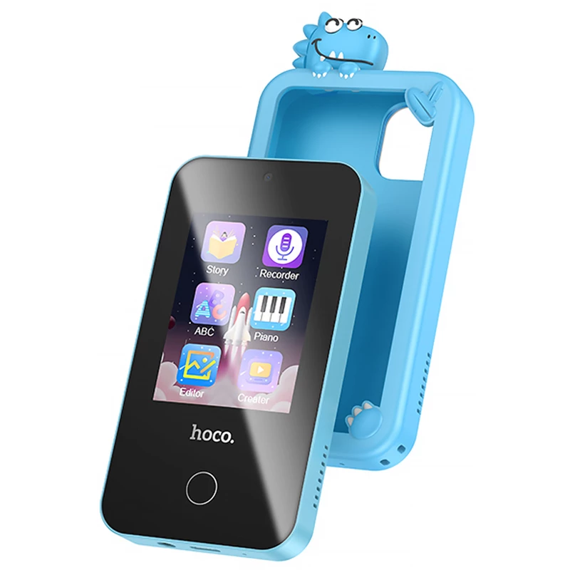 Детский игровой телефон Hoco Y103 2.8-inch – Blue. Фото 1 из 6