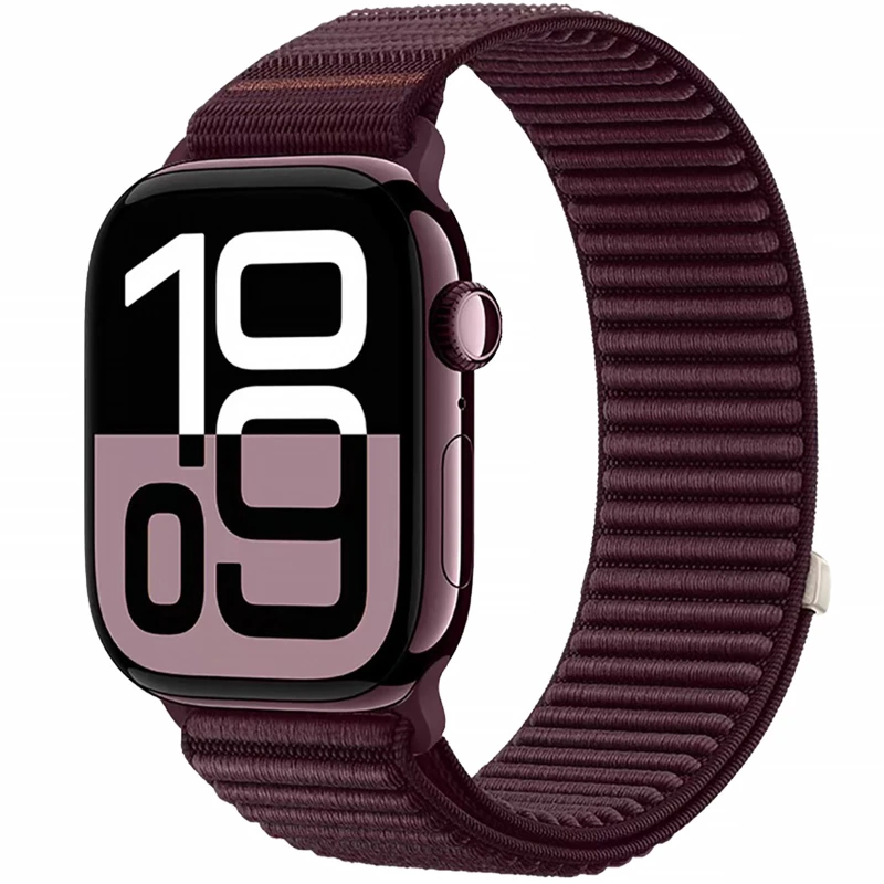 Ремінець Magic Sport Loop для Apple Watch 38/40/41/42mm(ser.10) – Plum. Фото 1 з 1