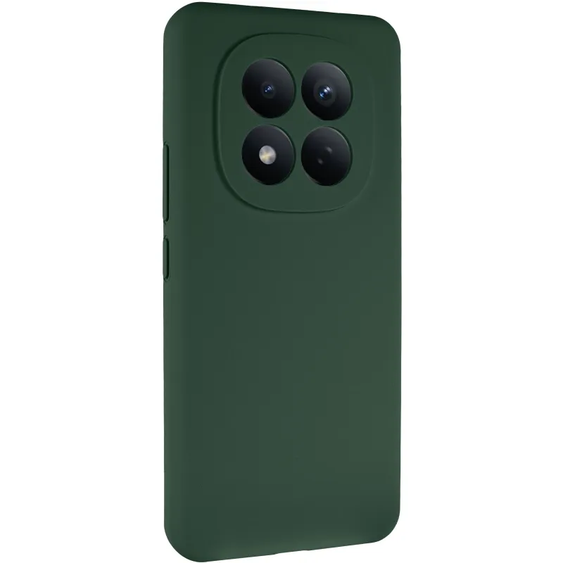 Чехол Silicone Case Lakshmi Premium з закритою камерою на Xiaomi Redmi Note 15 Pro 4G – Зеленый / Cyprus Green. Фото 2 из 8