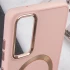TPU чохол Bonbon з металевими кнопками та MagSafe на Samsung Galaxy A25 5G – Рожевий / Light Pink. Фото 9 з 10
