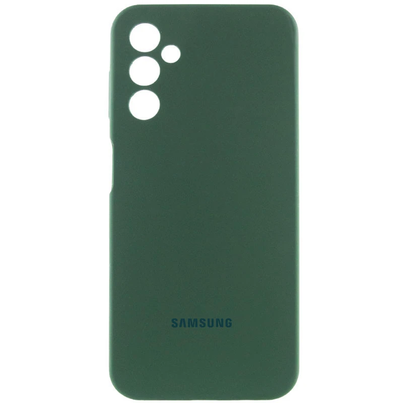 Чохол Silicone Case Lakshmi Premium L з закритою камерою на Samsung Galaxy A17 4G/5G – Зелений / Cyprus Green. Фото 2 з 3