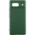 Чохол Silicone Case Lakshmi на Google Pixel 7a – Зелений / Dark green. Фото 2 з 6