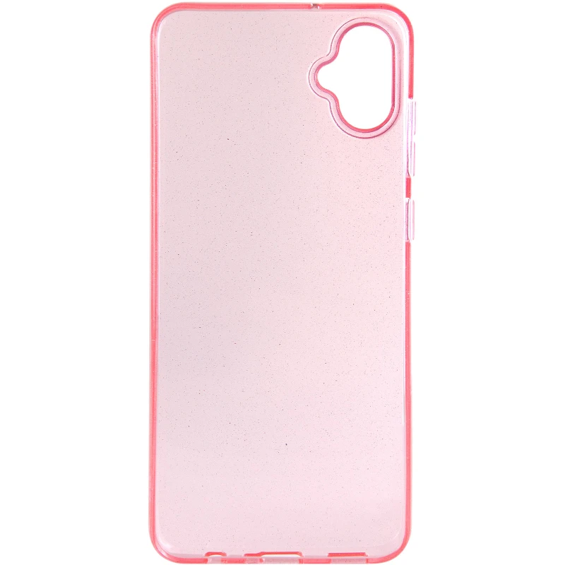 Блискучий силіконовий чохол на Samsung Galaxy A05 – Pink. Фото 6 з 9