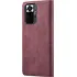 Шкіряний чохол-книжка CaseMe Velvet Nubuck для Xiaomi Redmi Note 10 Pro – Red. Фото 4 з 6