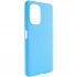 Цветной силиконовый чехол для Xiaomi Redmi Note 11 (Global) / Note 11S – Голубой. Фото 4 из 8