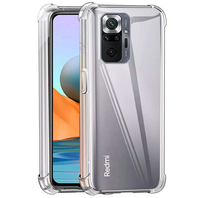 Силиконовый чехол с крытыми бортами для Xiaomi Redmi Note 10 Pro фото 1 из 1