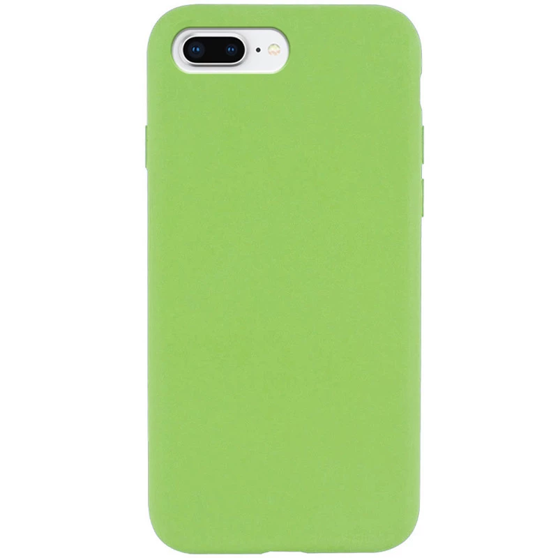 Чохол з закритим низом Silicone Case на Apple iPhone 7 plus / 8 plus – М'ятний / Mint. Фото 1 з 1