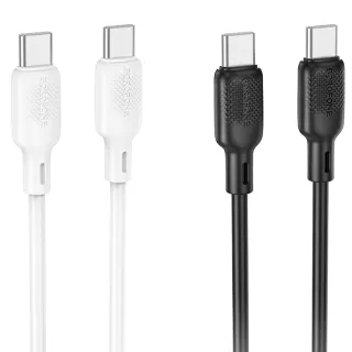 Дата кабель Borofone BX113 Lenny Type-C to Type-C 60W (1m)