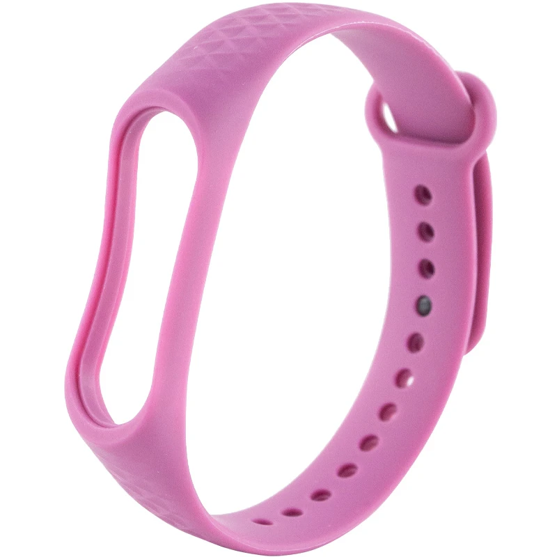 Ремешок Rhomb для Xiaomi Mi Band 3/4 – Фиолетовый. Фото 3 из 6