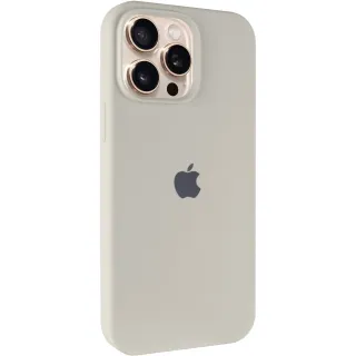 Чехол Silk Full Protective (AA) для Apple iPhone 15 Pro (6.1") — Бежевый / Antigue White