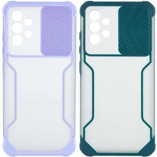 Матовый силиконовый чехол со шторкой для камеры и усиленной защитой углов для Samsung Galaxy A54 5G фото 1 из 1