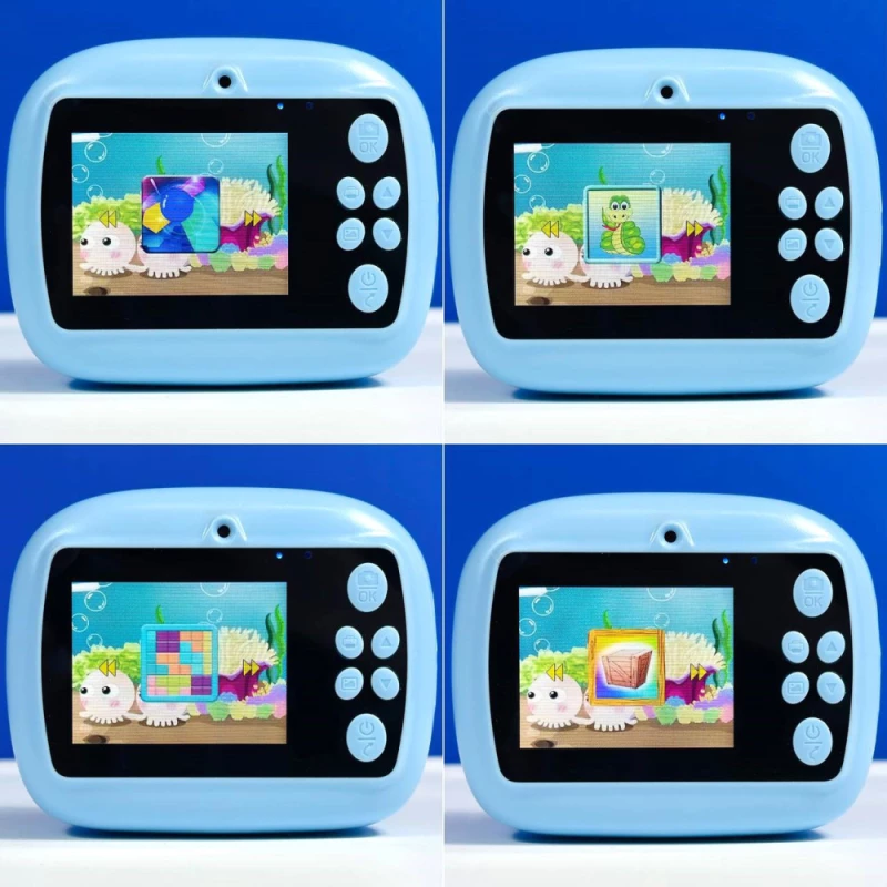 Дитяча фотокамера моментальним друку Animals – Blue. Фото 7 з 7