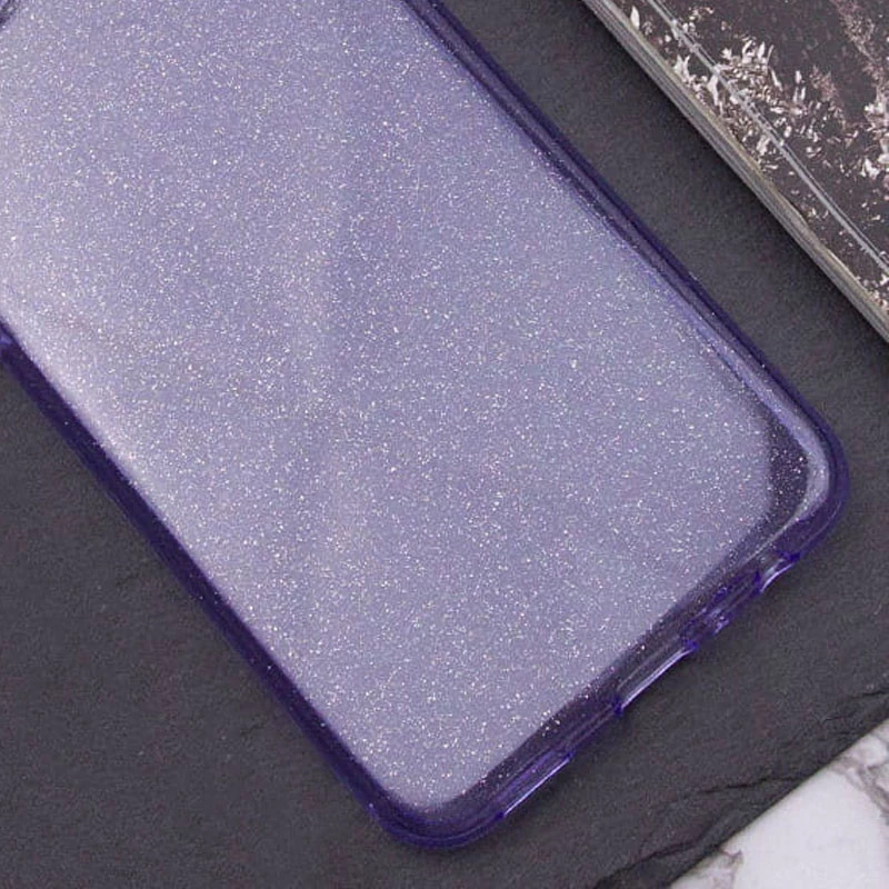 Блестящий силиконовый чехол на Xiaomi Redmi Note 14 Pro 4G – Purple. Фото 2 Блестящий силиконовый чехол на Xiaomi Redmi Note 14 Pro 4G – Purple. Фото 2 из 2