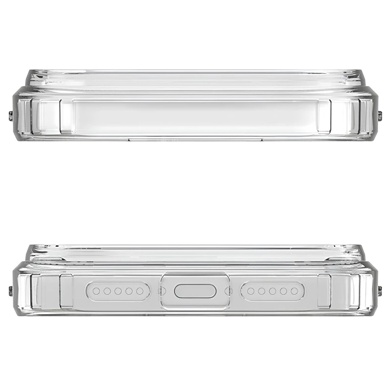 Прозрачный TPU чехол с MagSafe на Apple iPhone 17 Pro Max (6.9") – Clear. Фото 12 из 19