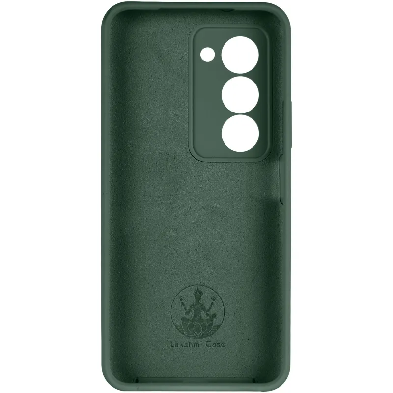 Чехол Silicone Case Lakshmi Premium з закритою камерою на Xiaomi Redmi 15 (EU) – Зеленый / Cyprus Green. Фото 5 из 8