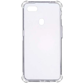 Ультратонкий силіконовий чохол GETMAN з критими бортами на Oppo A73 (2017) фото 1 з 3