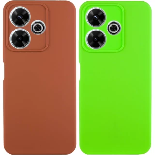 Чехол Silicone Case Lakshmi Plus с закрытой камерой для Xiaomi Poco M6 4G