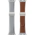 Ремінець Dux Ducis Genuine Leather для Apple Watch 42(ser.1-3)/44/45/46/49mm – Grey. Фото 2 з 4