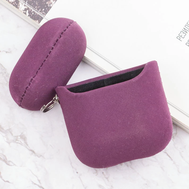 Футляр FineWoven (AAA) для Apple AirPods 1/2 – Mulberry. Фото 7 з 8
