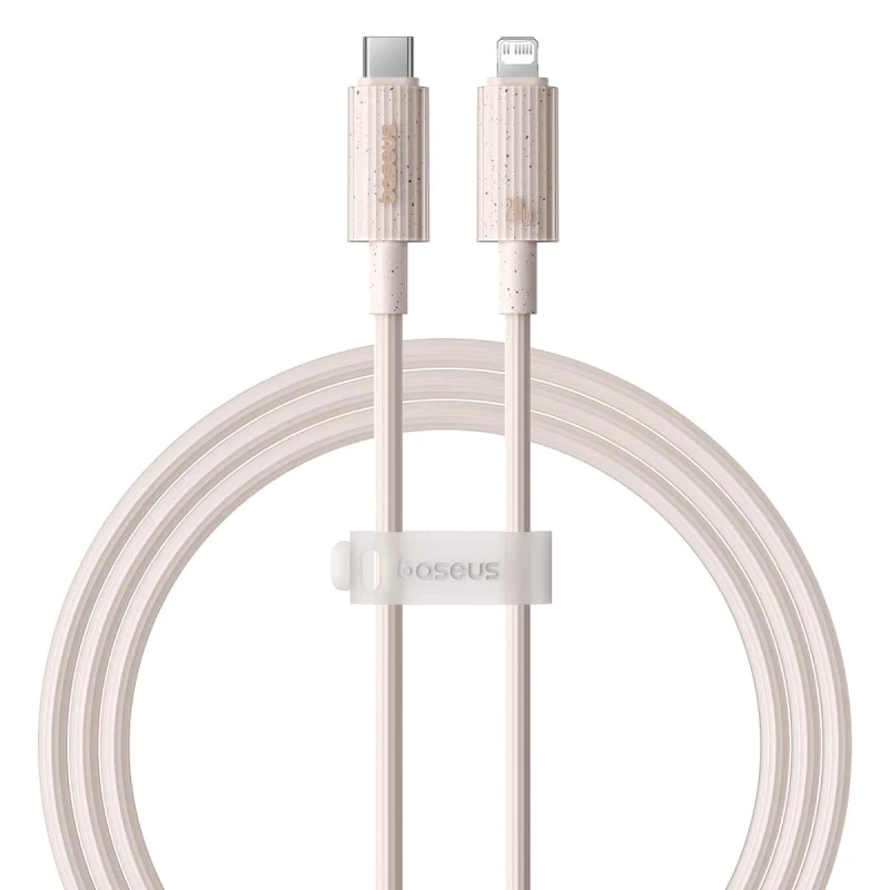 

Дата кабель Baseus Habitat Series Fast Charging Type-C to Lightning 20W (1m) (P10360201) (Wheat Pink)