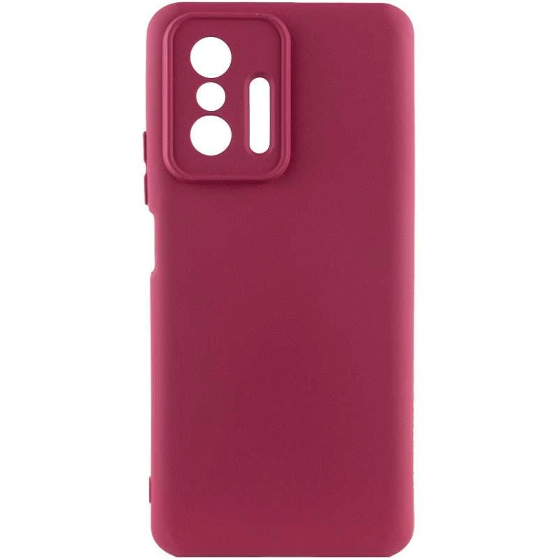 

Чохол Silicone Case Lakshmi з закритою камерою на Xiaomi 11T / 11T Pro (Бордовий / Marsala)