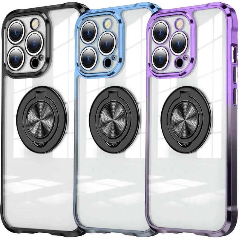 TPU+PC чохол Kickstand Color на Apple iPhone 14 Pro Max (6.7") фото 1 з 2