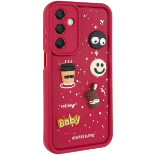 Чехол TPU Toys Case для Samsung Galaxy A15 4G/5G — Red / Always Happy