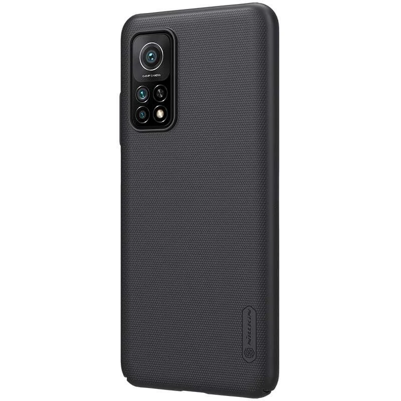 Пластикова накладка Nillkin Frost на Xiaomi Mi 10T – Чорний. Фото 3 з 4