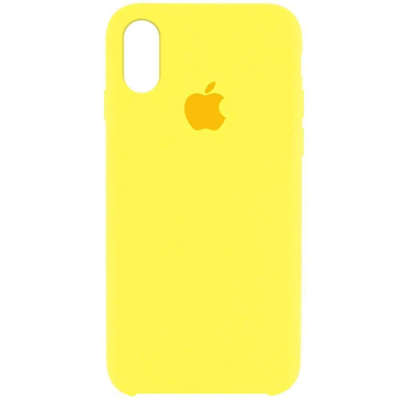 

Чохол Silicone Case на Apple iPhone XR (6.1") (Жовтий / Yellow)