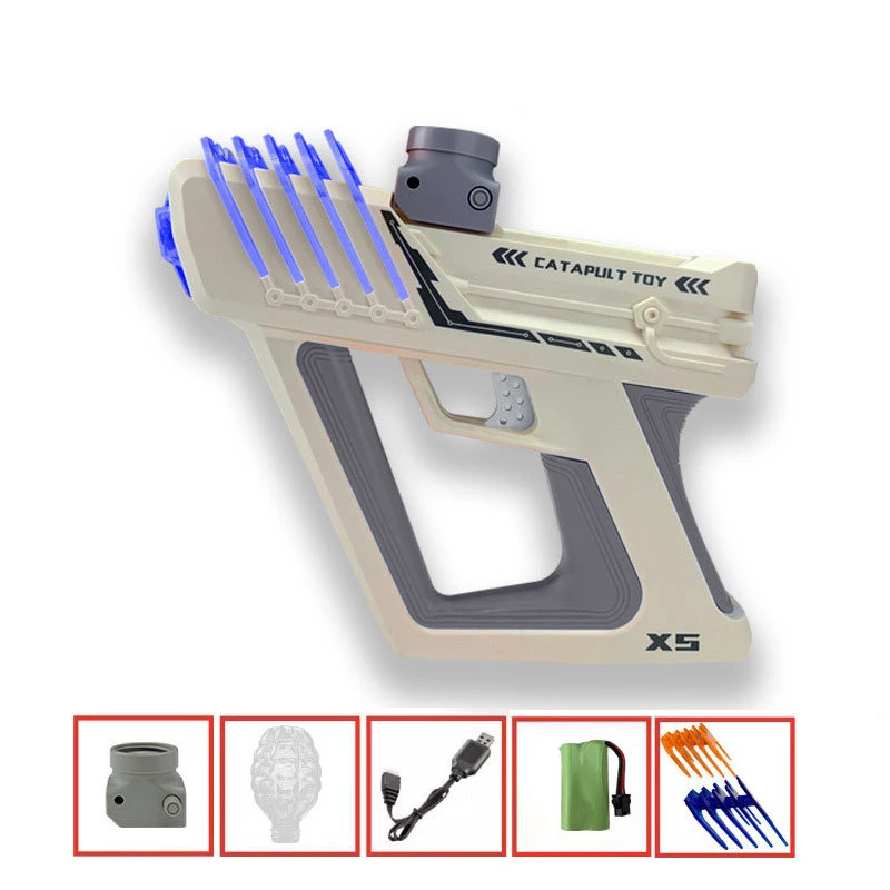 Пістолет на гідрогелевих кульках (орбизах) Gel Energy XS-873 – Grey. Фото 3 з 9