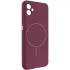 Чохол Silicone Cover Lakshmi Full Camera (AA) with Magnetic Fit для Samsung Galaxy A07 – Бордовий / Marsala. Фото 1 з 1