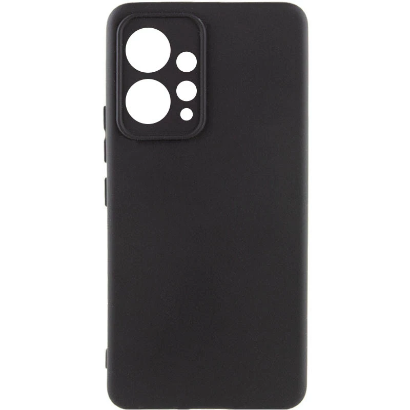Чохол Silicone Case Lakshmi Premium з закритою камерою на Xiaomi Redmi Note 12 4G – Чорний / Black. Фото 2 з 11