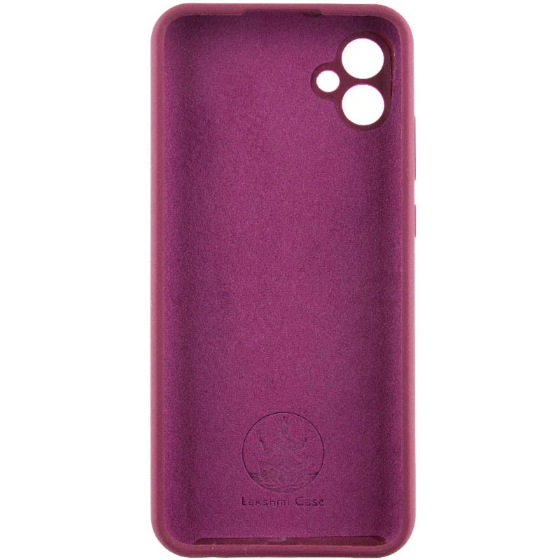 Чохол Silicone Case Lakshmi Premium з закритою камерою на Samsung Galaxy A07 – Бордовий / Plum. Фото 3 з 7
