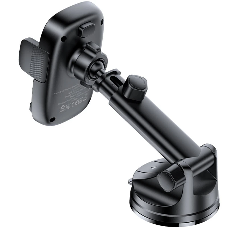 Автотримач з БЗП Acefast D49 Wireless Charging 15W – Black. Фото 4 з 4