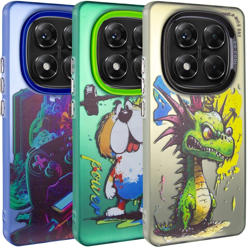 Чохол TPU+PC Street Art для Xiaomi Poco X7 фото 2 з 2