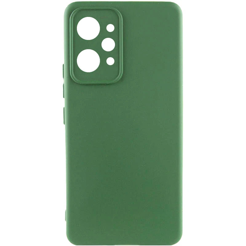 Чохол Silicone Case Lakshmi Premium із закритою камерою для Xiaomi Redmi 12 – Зелений / Cyprus Green. Фото 1 з 5