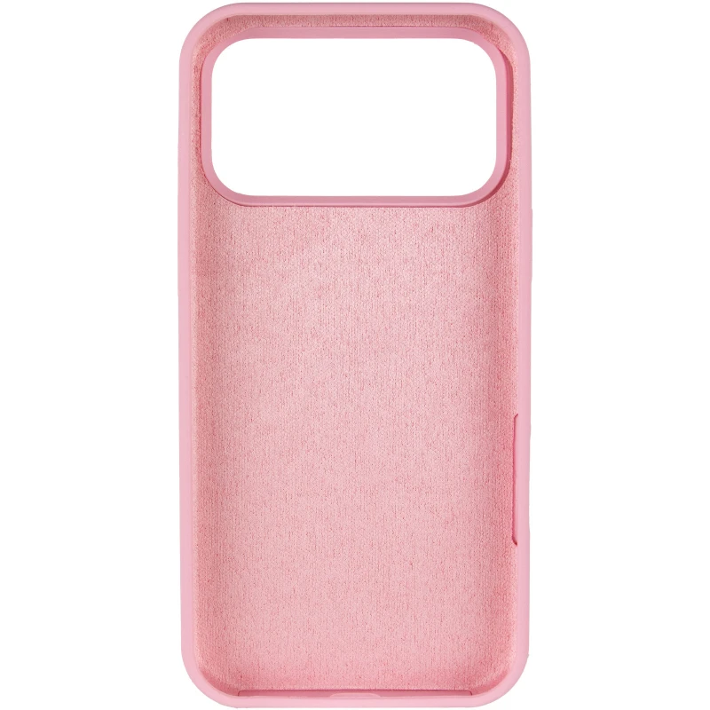 Чохол Silicone Case з закритим низом на Apple iPhone 17 Pro (6.3") – Рожевий / Light pink. Фото 5 з 8