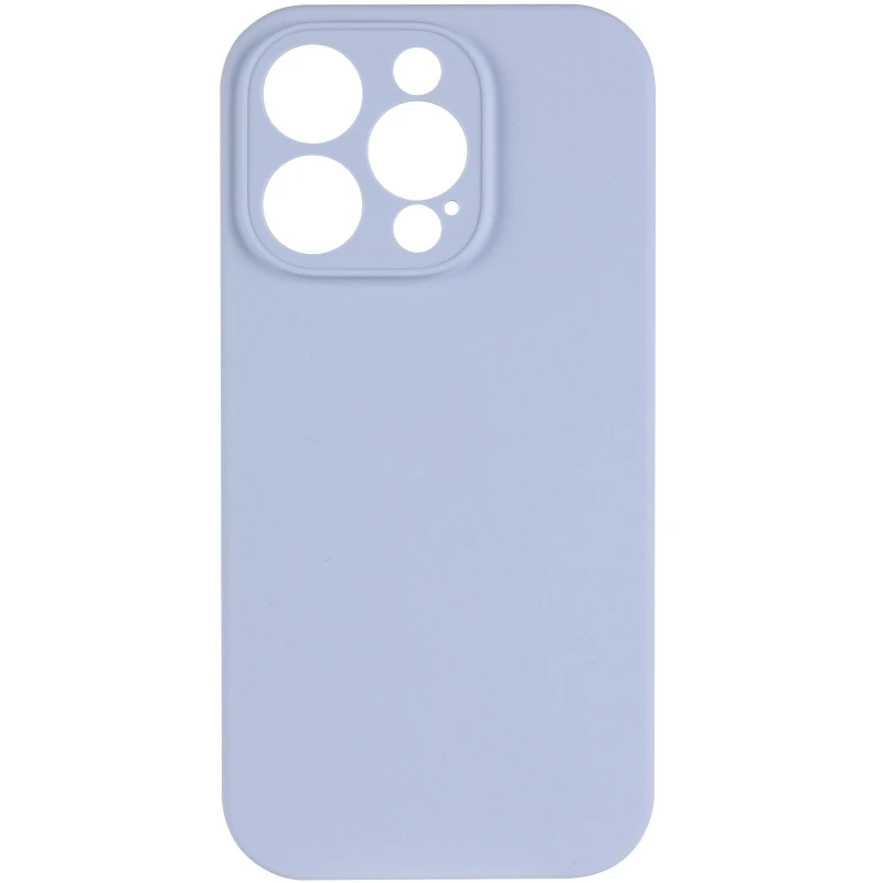 Чехол Silk Full Camera Protective (AA) NO LOGO для Apple iPhone 16 Pro Max – Голубой / Lilac Blue. Фото 3 из 8