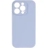 Чехол Silk Full Camera Protective (AA) NO LOGO для Apple iPhone 16 Pro Max – Голубой / Lilac Blue. Фото 3 из 8