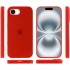 Чохол Silicone Case з закритим низом на Apple iPhone 17e (6.1") – Червоний / Red. Фото 6 з 6