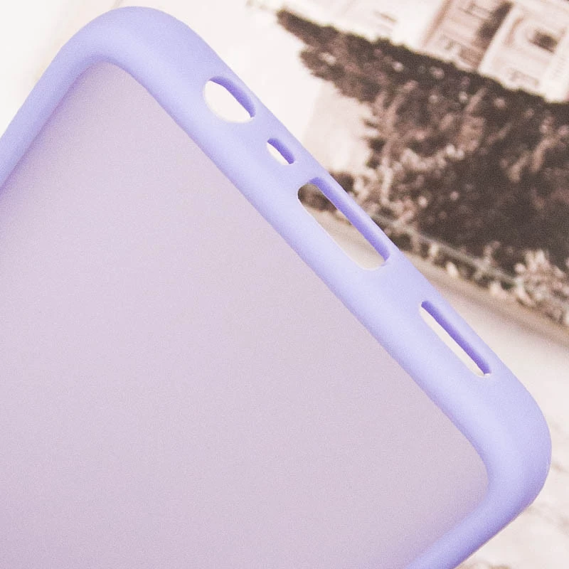 Чохол TPU+PC Lyon Frosted на Oppo A15s / A15 – Purple. Фото 7 з 7