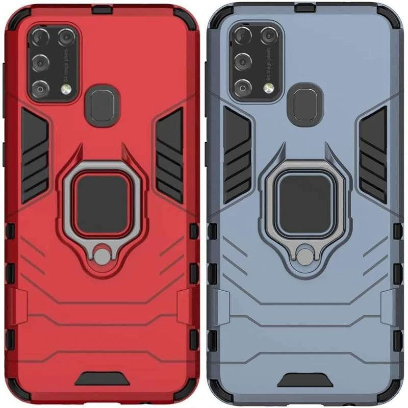 

Протиударний чохол Transformer з кільцем на Samsung Galaxy M30s / M21