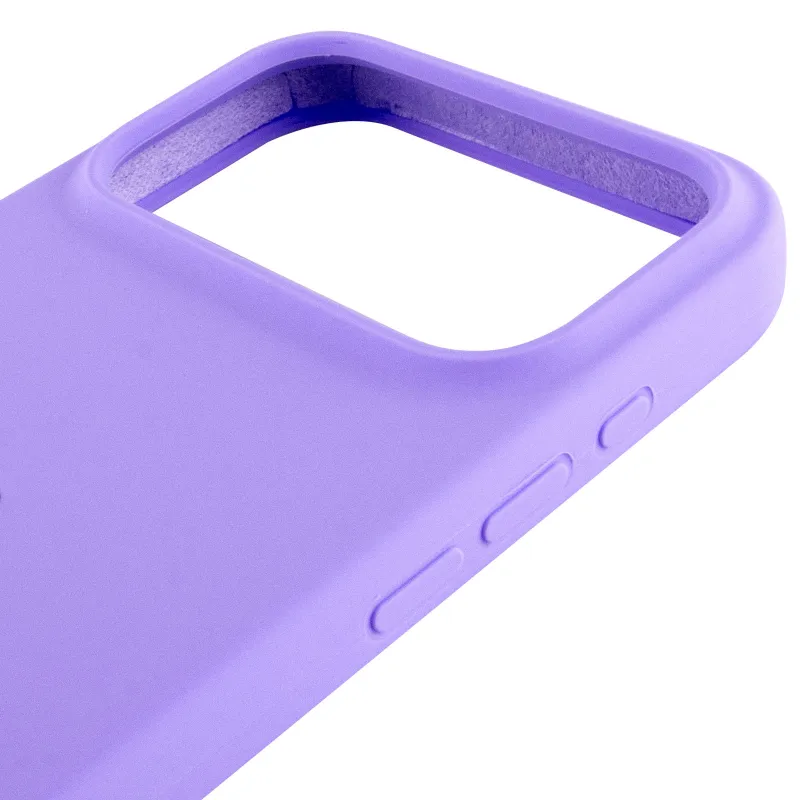 Чехол Silk Full Protective (AA) для Apple iPhone 17 Pro Max (6.9") – Сиреневый / Dasheen. Фото 4 из 5