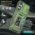 Ударопрочный чехол Square Ring c шторкой на камеру для Samsung Galaxy S25 FE – Оливковый / Army Green. Фото 3 Ударопрочный чехол Square Ring c шторкой на камеру для Samsung Galaxy S25 FE – Оливковый / Army Green. Фото 3 из 6