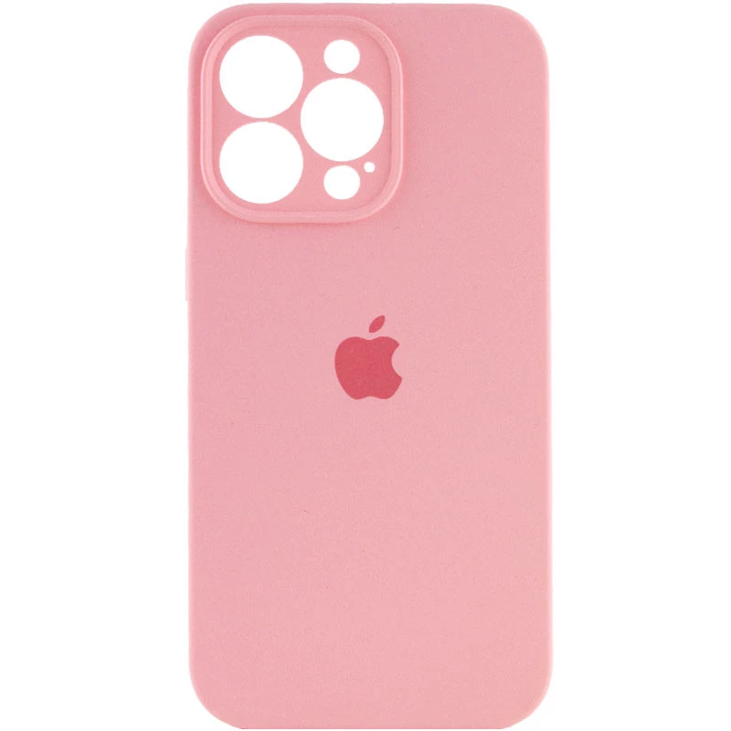 

Чохол Silicone Case з захистом камери на Apple iPhone 14 Pro Max (6.7") (Рожевий / Light pink / PVH)