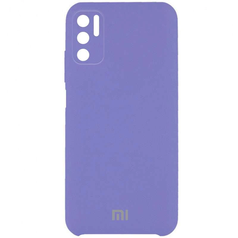 

Чохол Silicone Case Premium з закритим низом та захистом камери на Xiaomi Poco M3 Pro 4G / 5G (Бузковий / Elegant Purple)