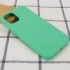 Чохол з закритим низом Silicone Case на Apple iPhone 15 Pro (6.1") – Зелений / Spearmint. Фото 5 з 8