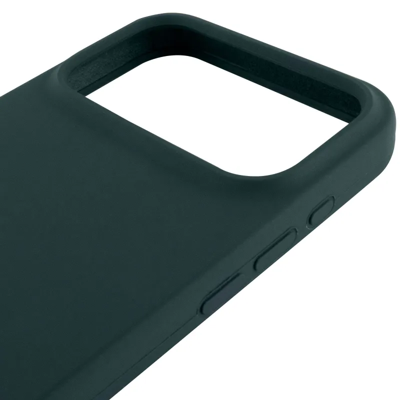 Чехол Silk Full Protective (AA) NO LOGO для Apple iPhone 17 Pro (6.3") – Зеленый / Forest green. Фото 5 из 6